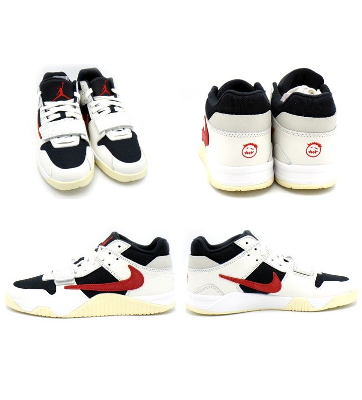 ナイキ NIKE × トラヴィス スコットTravis Scott JORDAN JUMPMAN JACK TR University Red FZ 8117 101 ジョーダン ジャンプ マン ジャック ユニバーシティ レッド スニーカー 45200