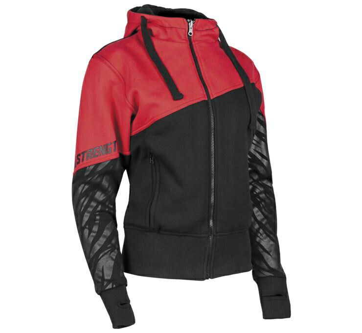 Speed and Strength Women s Cat Out a Hell 2.0 Armored Hoody ブラック シルバー