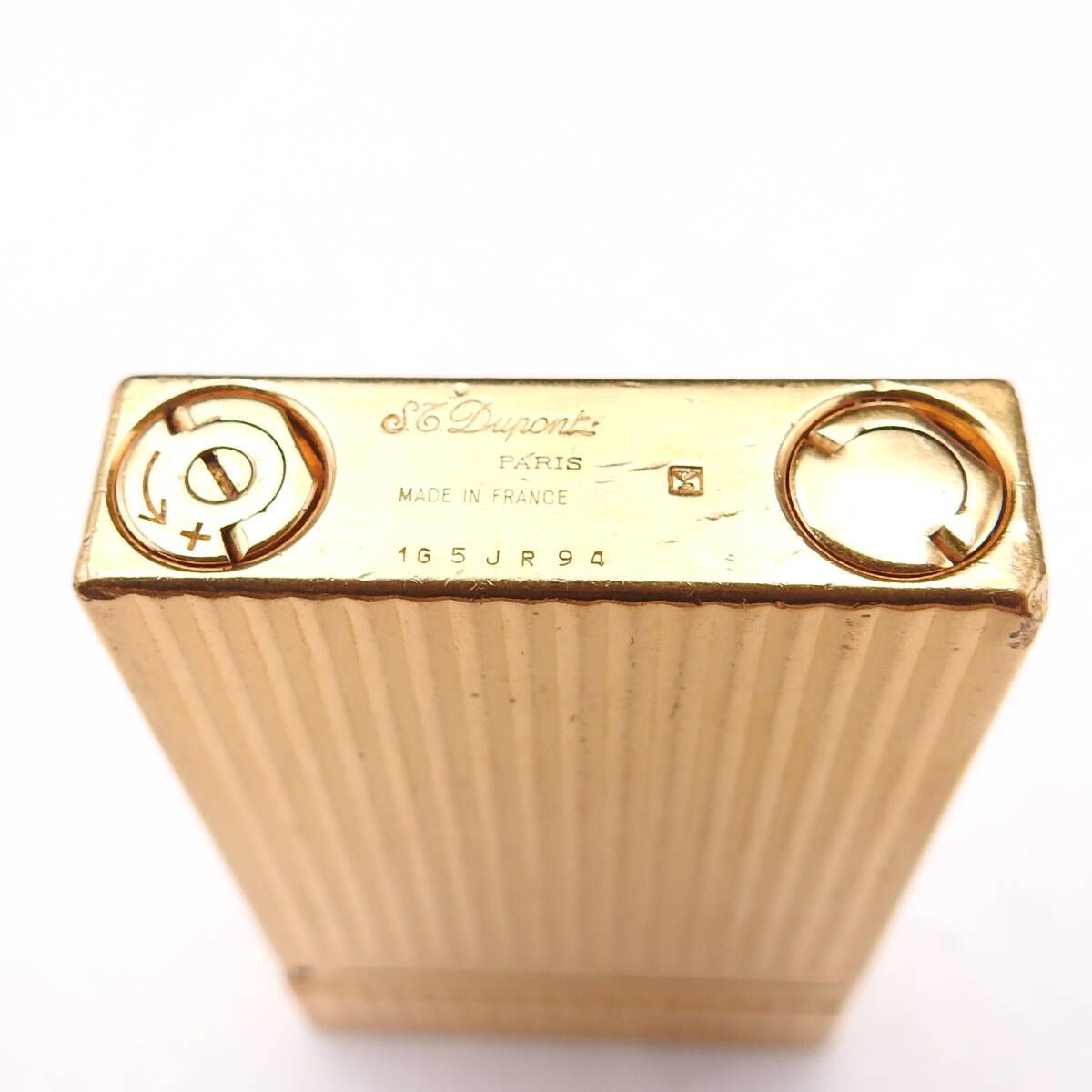 ST.dupont　デュポン　ガスライター　ゴールド　金色　着火未確認 S T Dupont デュポン ガスライター ゴールド 着火未確認｜Yahoo