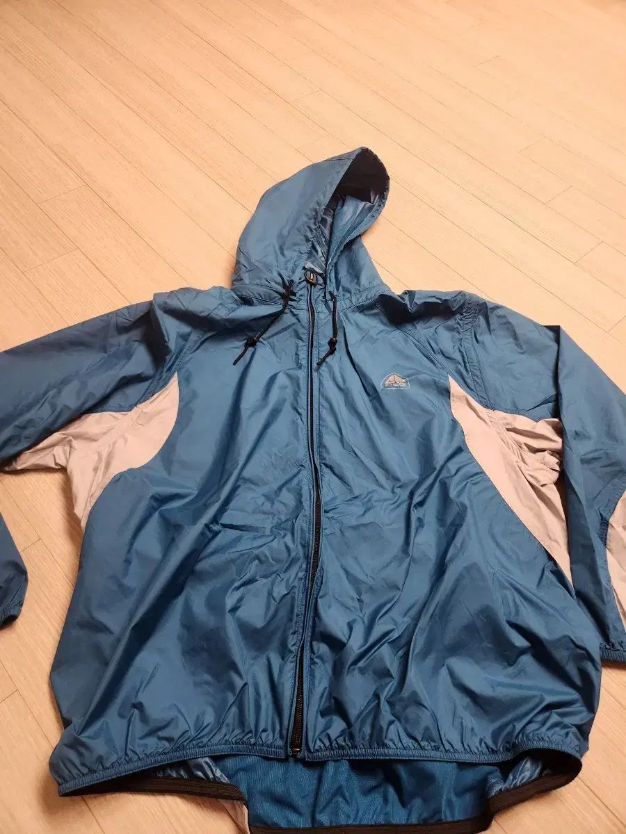 ACG コンバーチブル 青 WHO フード ウィンドブレーカー アウター