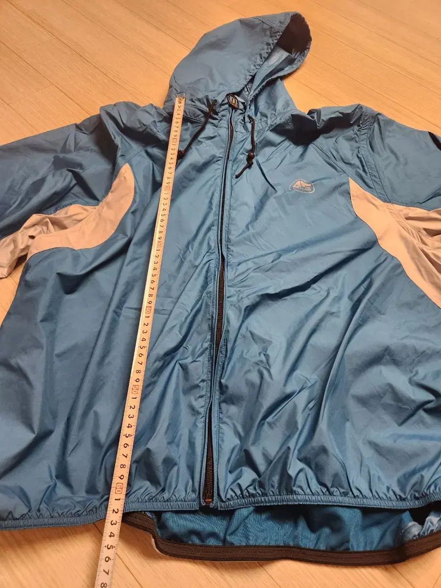 ACG コンバーチブル 青 WHO フード ウィンドブレーカー アウター