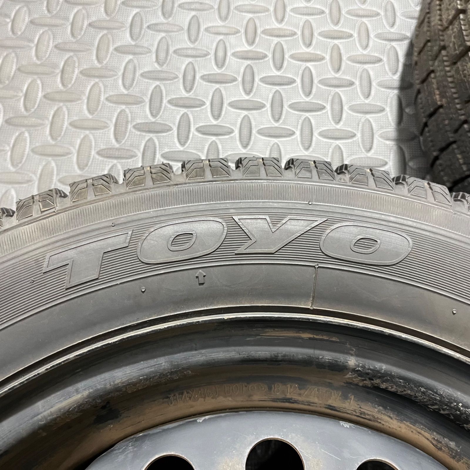  19年製 155 65 R 14 トーヨー ガリッドG 5 ダイハツ タント ムーヴ ミラ コンテ スタッドレスタイヤ 1145 14インチ タイヤ ホイールセット