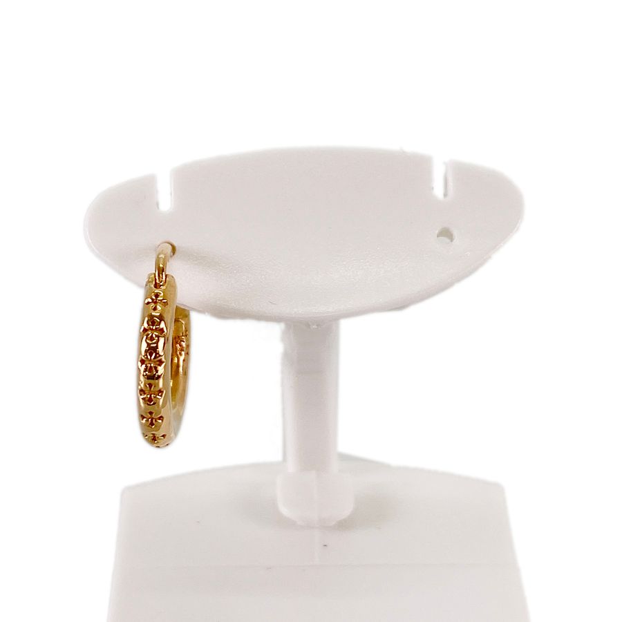 クロムハーツ CHROME HEARTS CHプラス フープ 22K K22YG ピアス fke FORTGASGNV_COM_BR