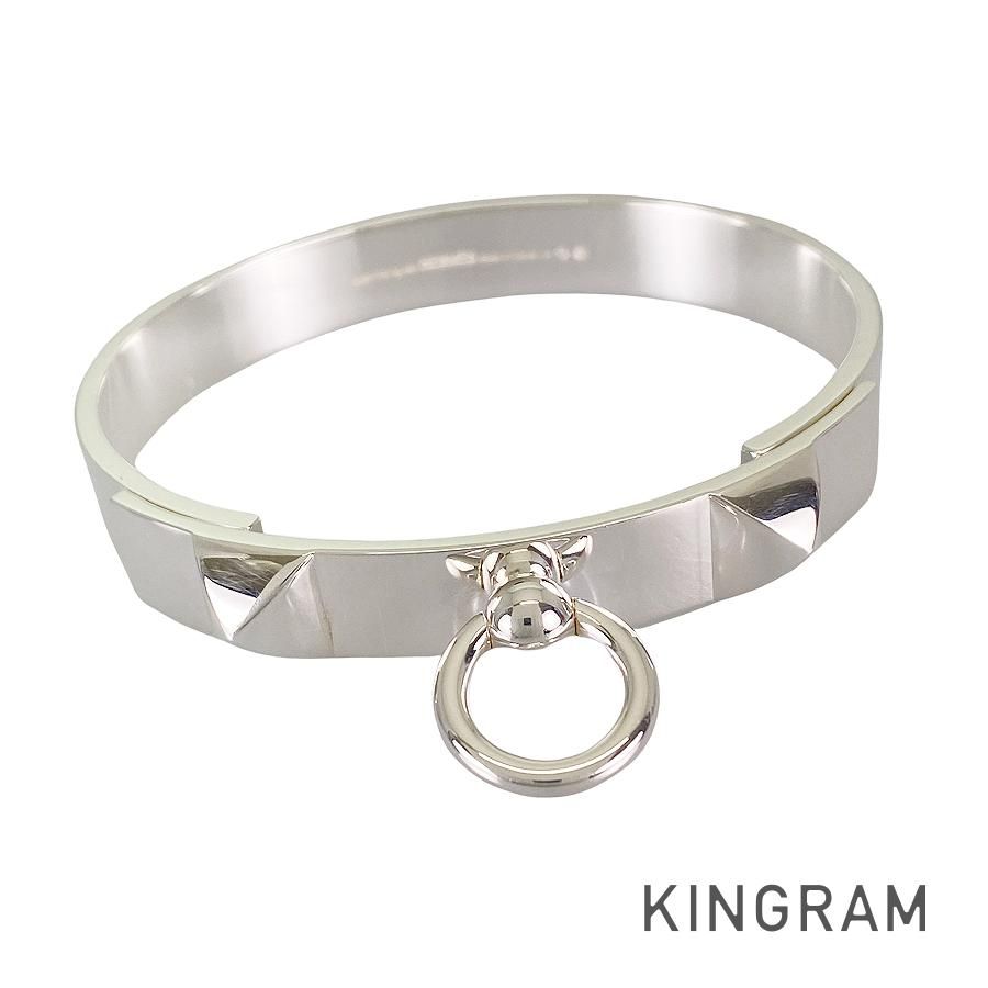 エルメス HERMES コリエドシアン PM Sv925 バングル ss