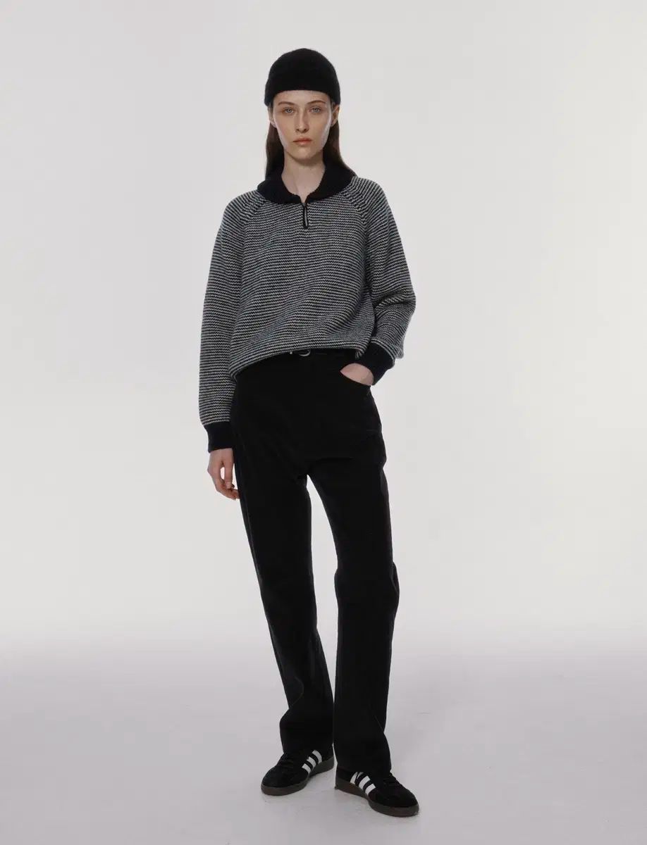 ナッシングリトゥン Caron stripe jumper ストライプ ニット