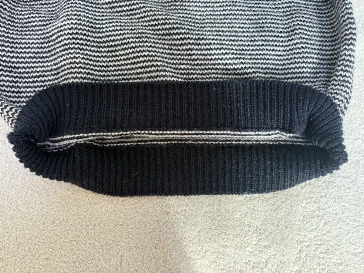  ナッシングリトゥン Caron stripe jumper ストライプ ニット 長袖 ニット セーター