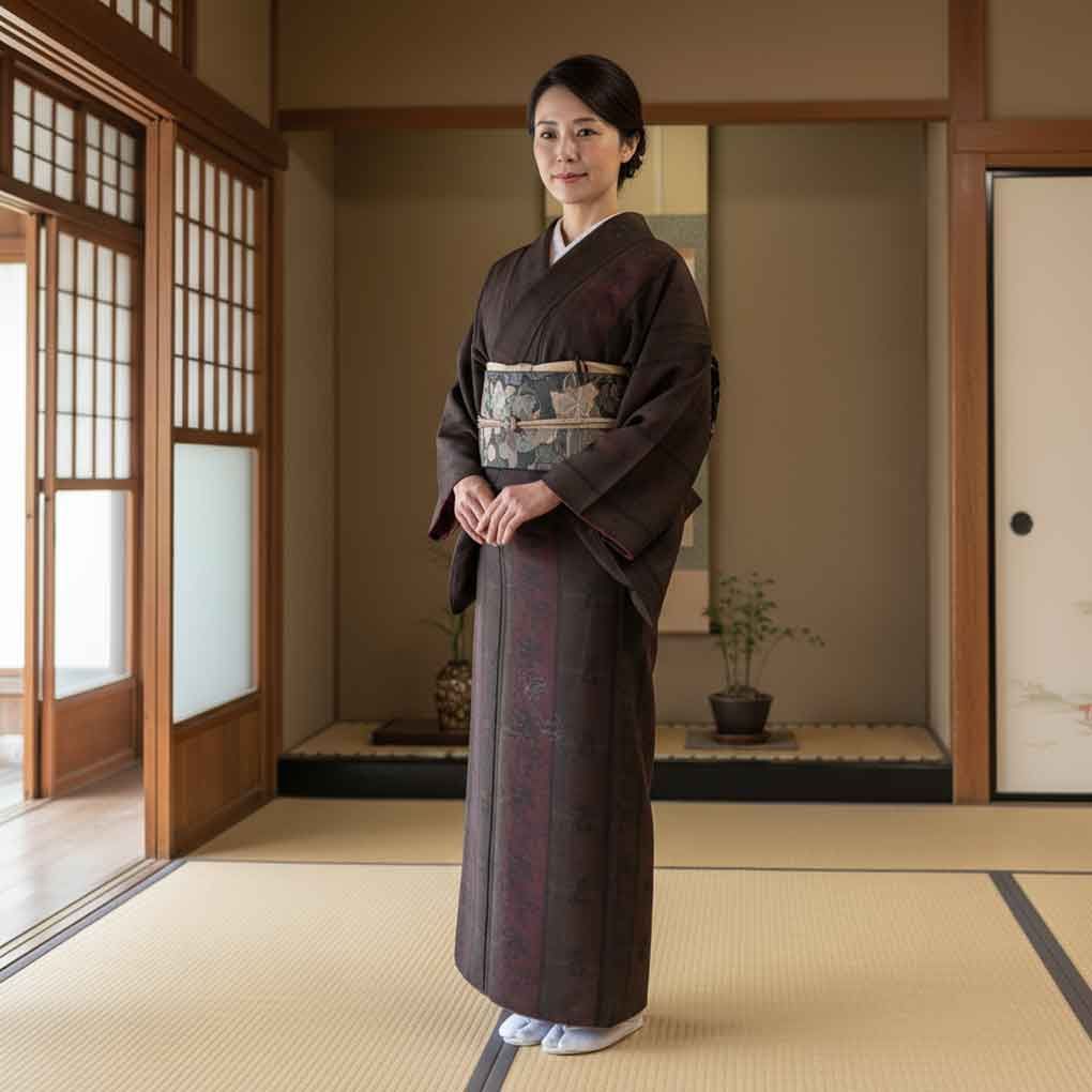 シルク ブラウン