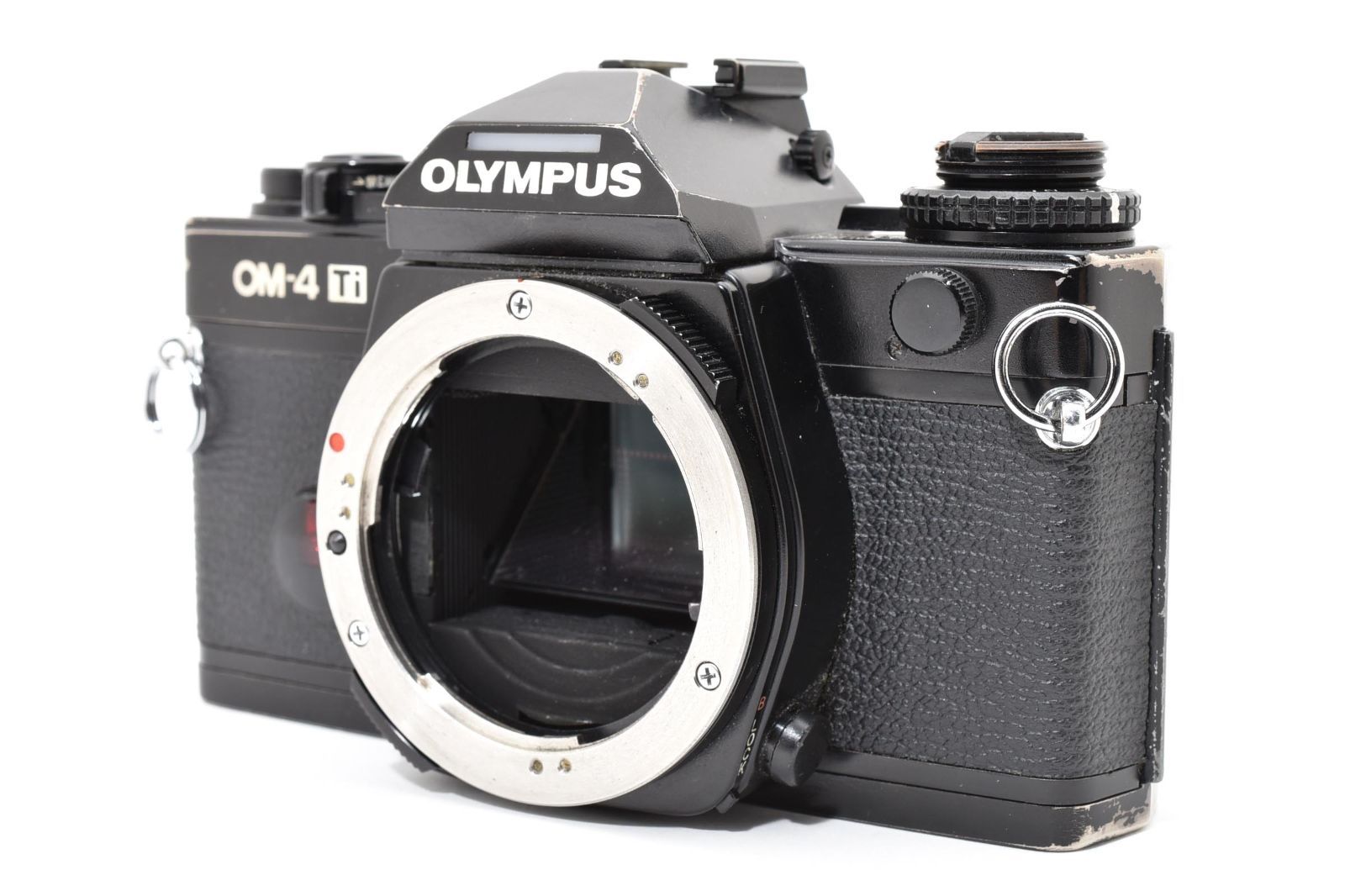 オリンパス OLYMPUS OM-4Ti ブラック チタン ボディ A