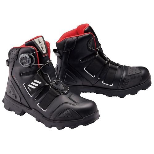 RSS 010 DRYMASTER コンバットシューズ-BLACK WHITE-