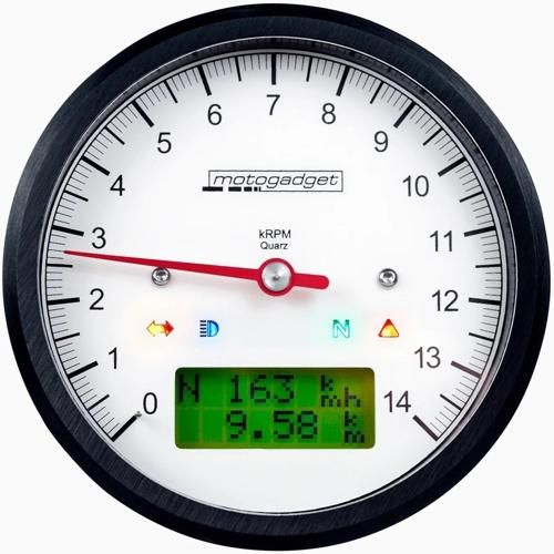 MOTOSCOPE CLASSIC スピードメーター 14000rpm