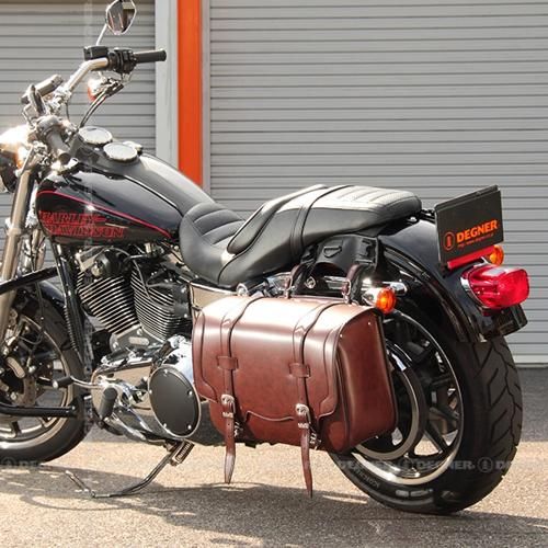 シンセテックレザーサドルバッグ