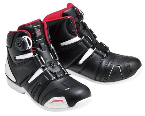 RSS006 DRYMASTER BOA ライディングシューズ-BLACK WHITE-