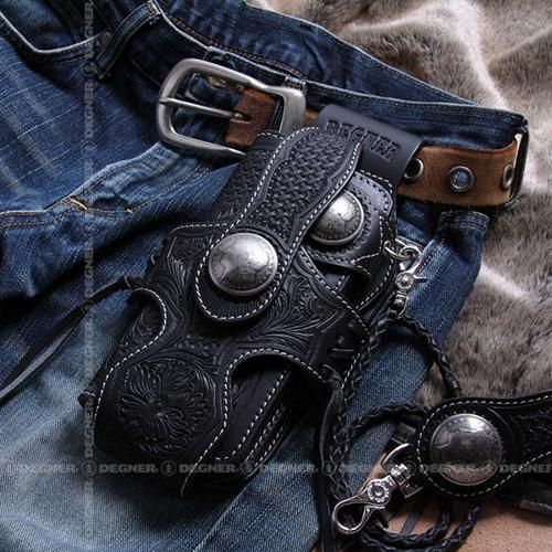 カービングウォレットケース