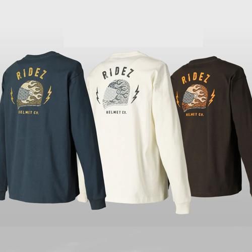 ヘルメット ロングスリーブTシャツ