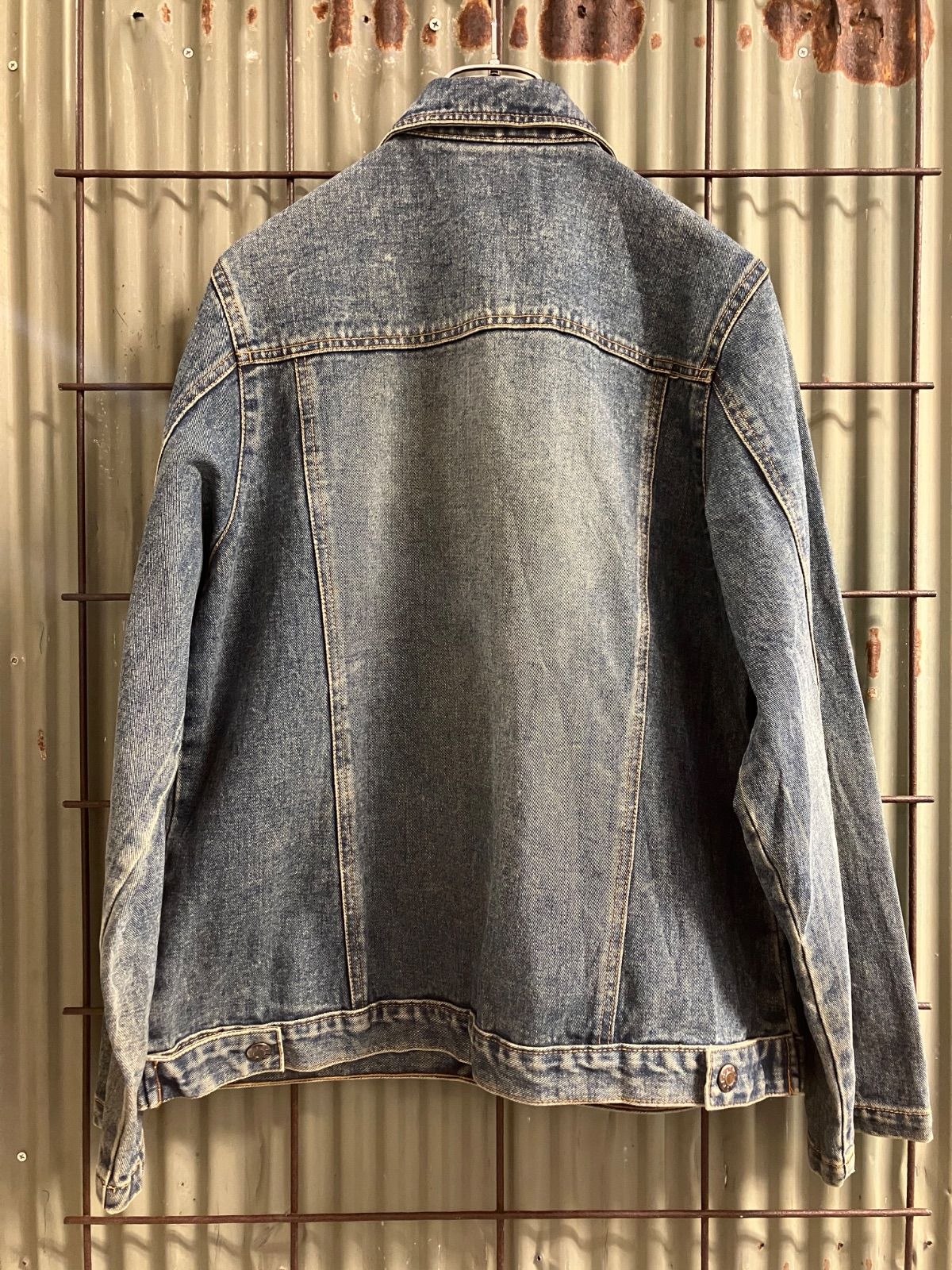 Old Zip-up Denim Jacket ジップアップ デニムジャケット Y2K 古着 Vintage ビンテージ ヴィンテージ