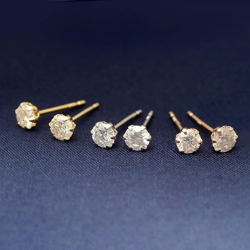 シアーズ Sears ダイヤモンドピアス 計0.3ct PT900 プラチナ ピアス ペア p7844a-whpt-pt 1