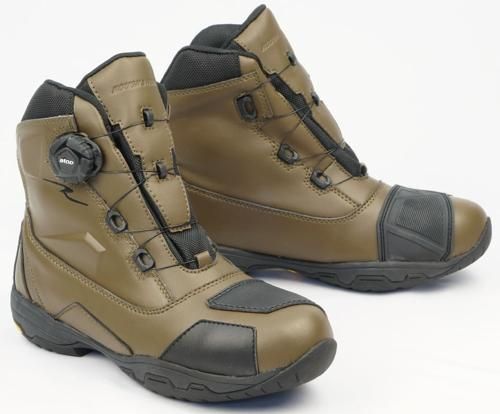 デュアルテックスラフライディングシューズ ブラウン