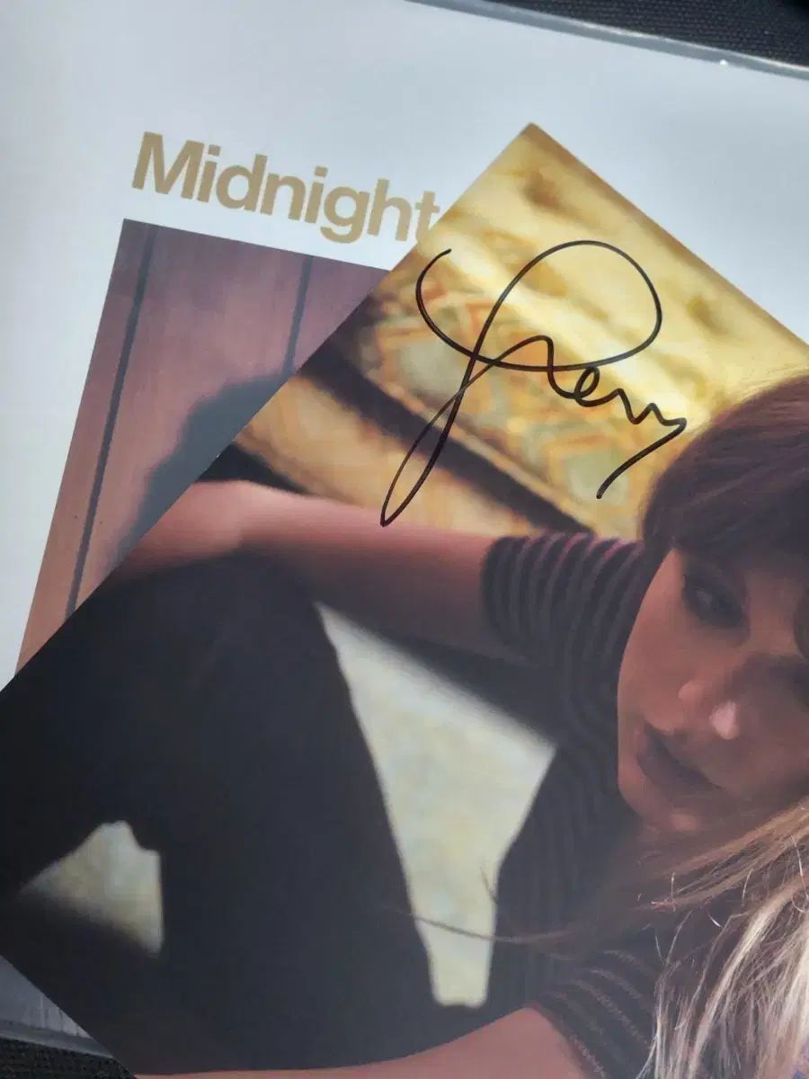 テイラー 素早く Midnights ヴァイナル ビニールレコード サインボード