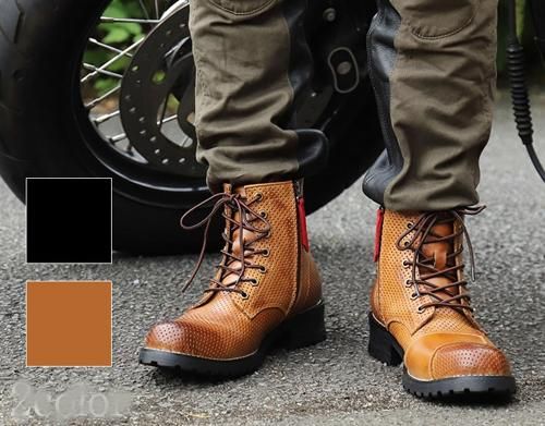 HS-B11M シフトガード付レザーメッシュレザーブーツ