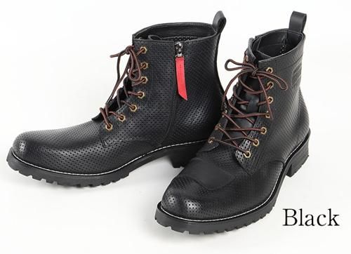 HS-B 11 M シフトガード付レザーメッシュレザーブーツ