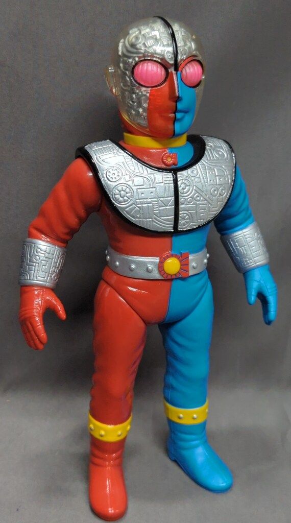 メディコムトイ 東映レトロソフビコレクション キカイダー01 (新色) メディコムトイ 東映レトロソフビコレクション キカイダー01 (新