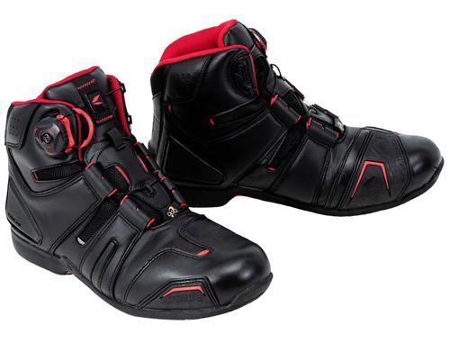 RSS006 DRYMASTER BOA ライディングシューズ-BLACK RED-