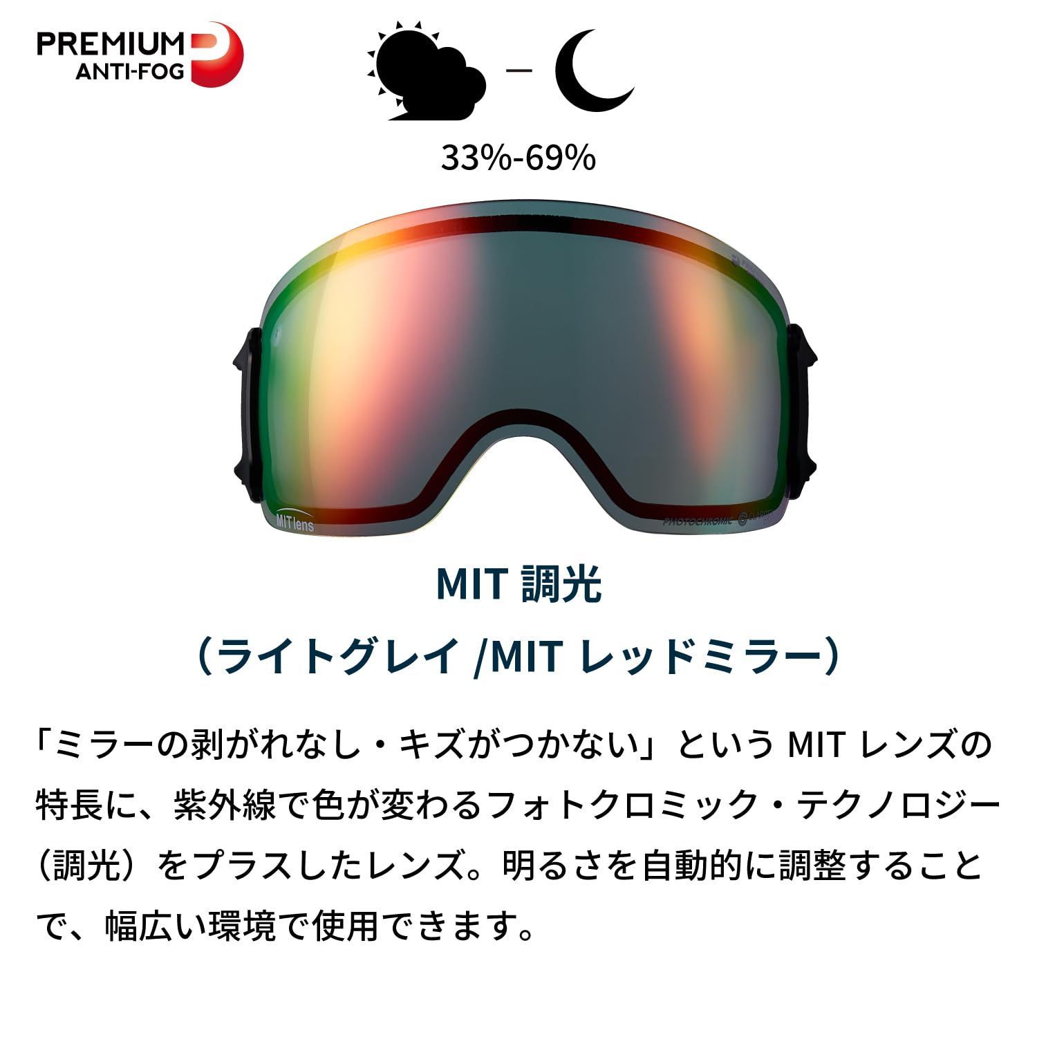 UVカット 撥水 メンズ 眼鏡対応 SYSTEM A-BLOW 球面レンズ 大型 くもり止め レディース ミラー ULTRA 調光偏光 調光 BANK スノーゴーグル スノーボードゴーグル スキー ダイス DICE