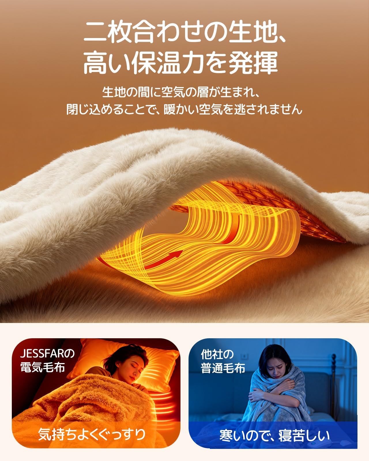 膝掛け 130×190cm