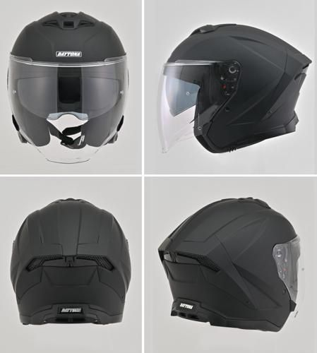 インナーバイザー内蔵