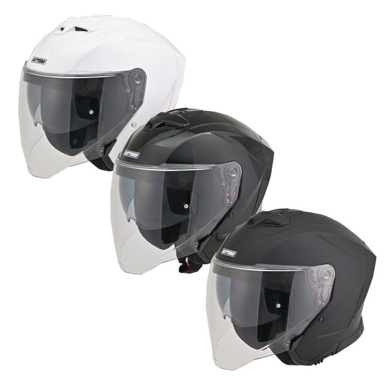 DN-006SJ インナーバイザー内蔵 ジェットヘルメット