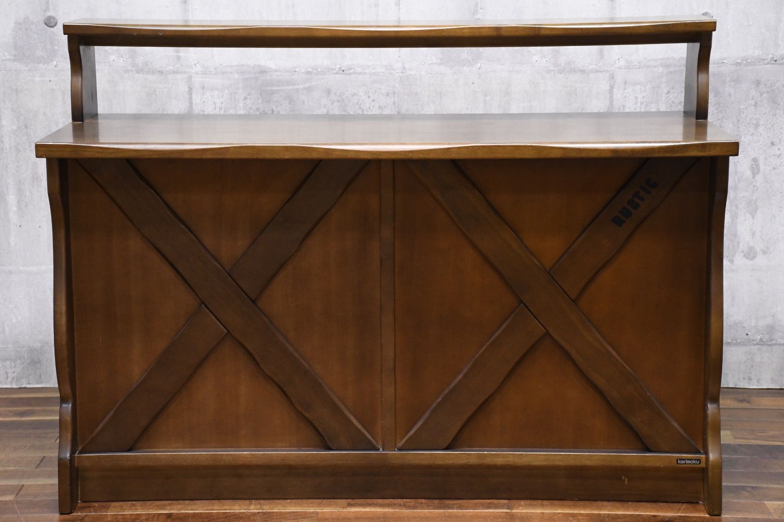 EJC72 karimoku カリモク カントリーシリーズ RUSTIC ルスティック キッチンカウンター バーカウンター キッチンボード サイドボード