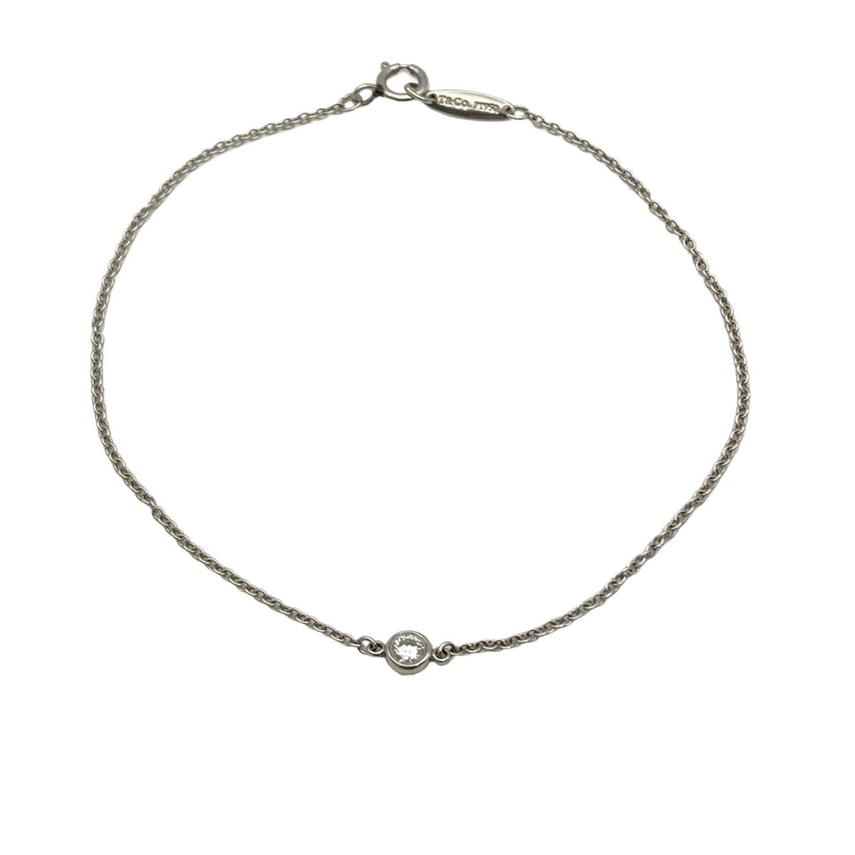 TIFFANY&Co.(ティファニー) ブレスレット美品 バイザヤード Pt950