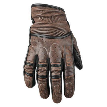 RUST AND REDEMPTION LEATHER GLOVES BrownL