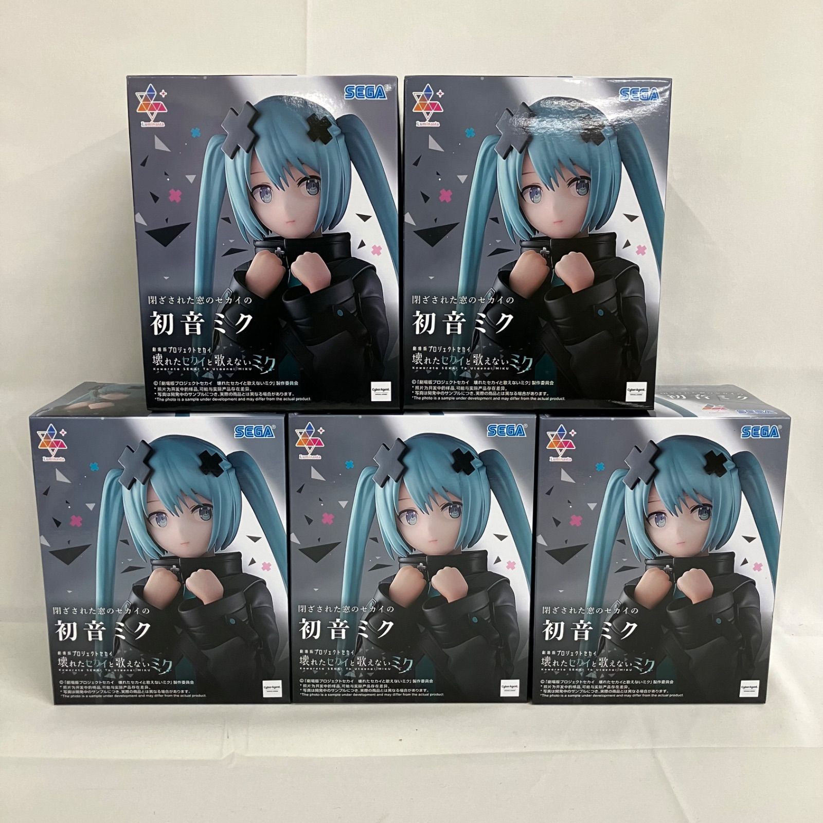 未開封 初音ミク Luminasta 閉ざされた窓のセカイの初音ミク