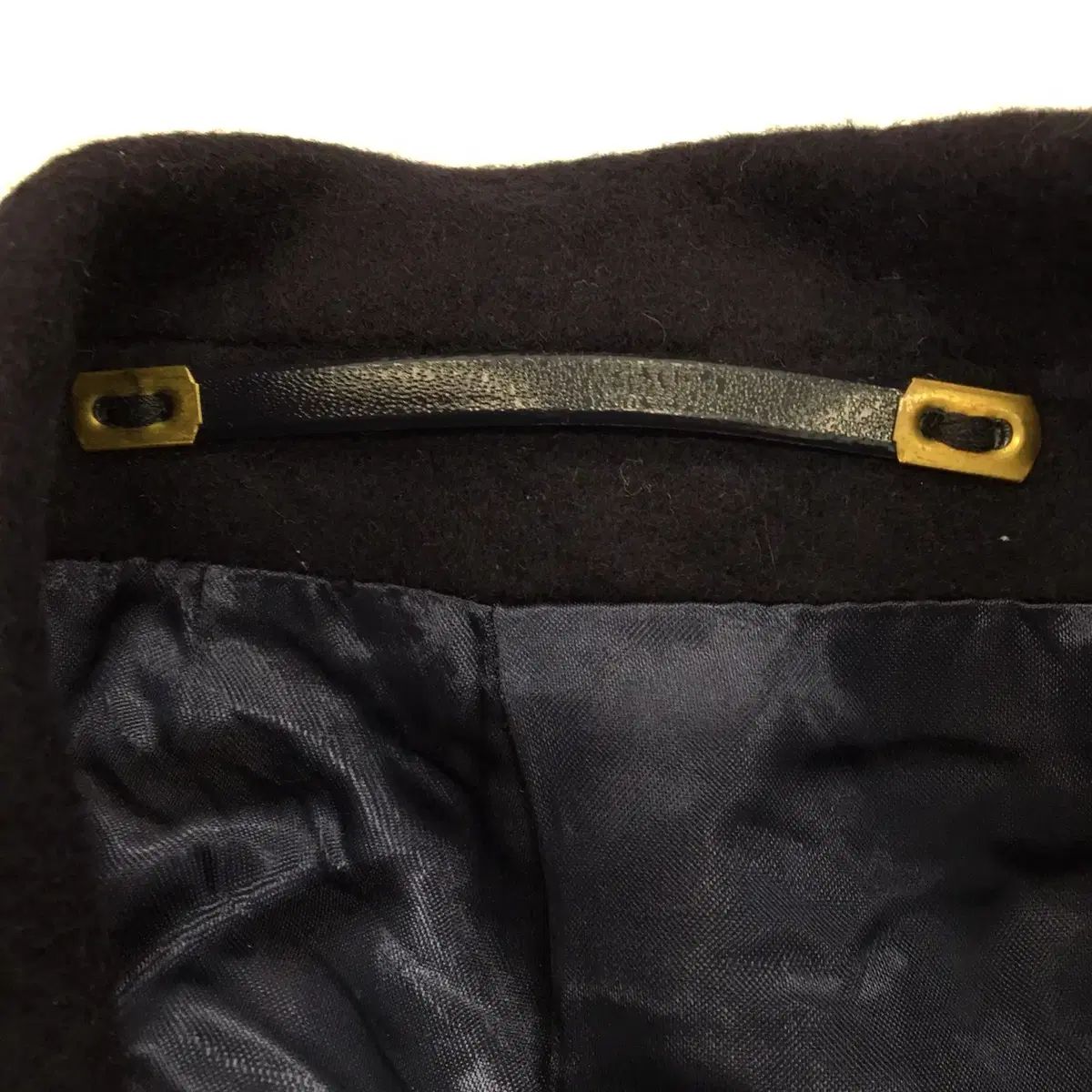 美品】ブルックスブラザーズ ボア ツイード チェスターコート くるみ