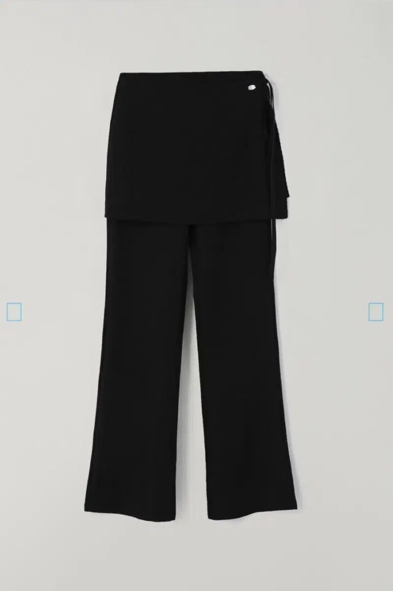 タナット ラップスカート パンツ ブラック