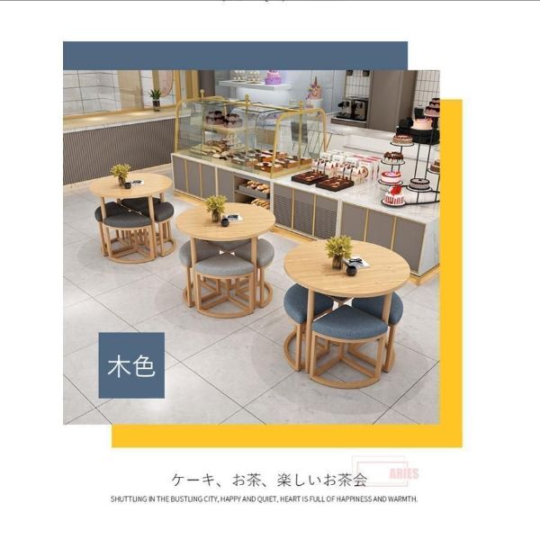 北欧風 おしゃれ ダイニングテーブル 椅子 いす ダイニングテーブルセット テーブル ダイニングセット 木製 天然木 モダン 丸テーブル MARWIL-DEMENAGEMENTS_CH