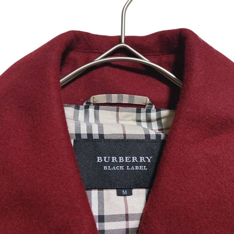 BURBERRY BLACK LABEL バーバリーブラックレーベル Pコート ナポレオン