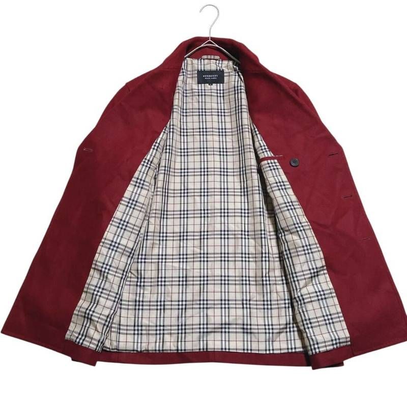 BURBERRY BLACK LABEL バーバリーブラックレーベル Pコート ナポレオン