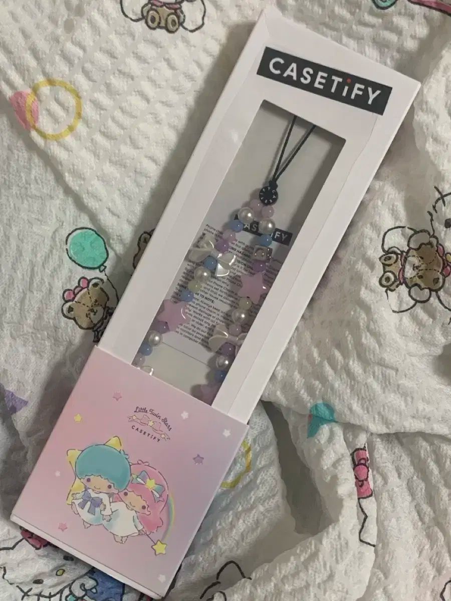 CASETiFY ケースティファイ リトルツインスターズ スマートフォン ビーズ キーホルダー スト