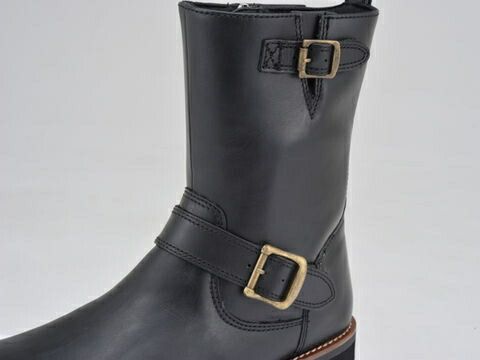 HBS-004 エンジニアブーツ ブラック