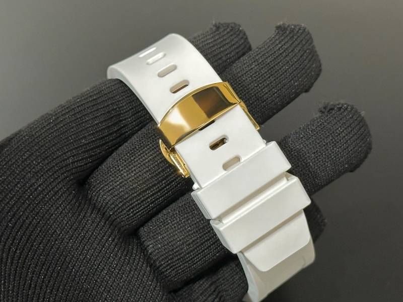 ラバーベルト 316Lステンレスカバー