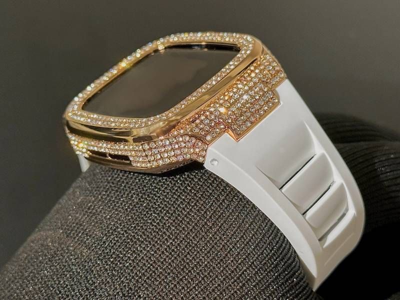 ラバーベルト 316Lステンレスカバー