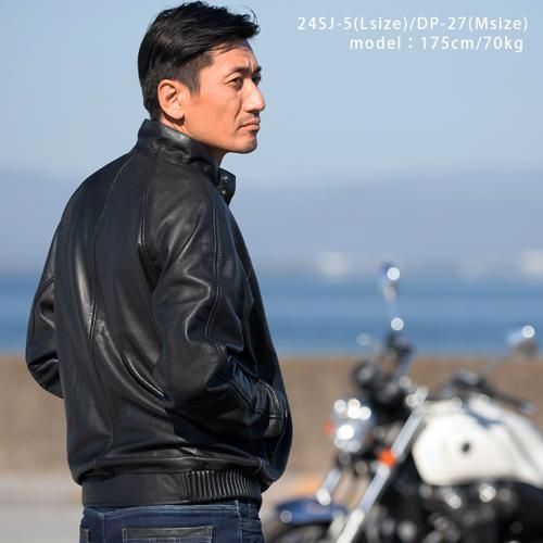 24SJ-5 メッシュレザージャケット