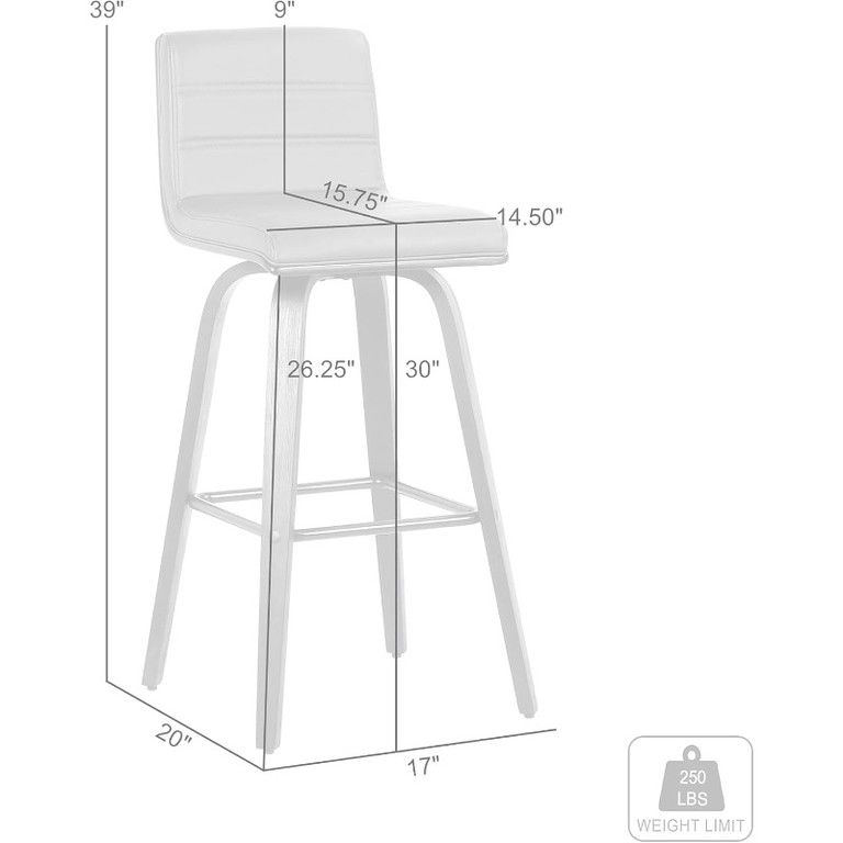 バーチェア ウォールナット調