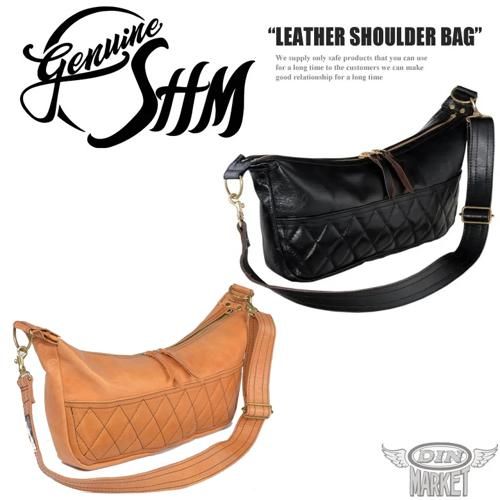 SHM LEATHER SHOULDER BAG