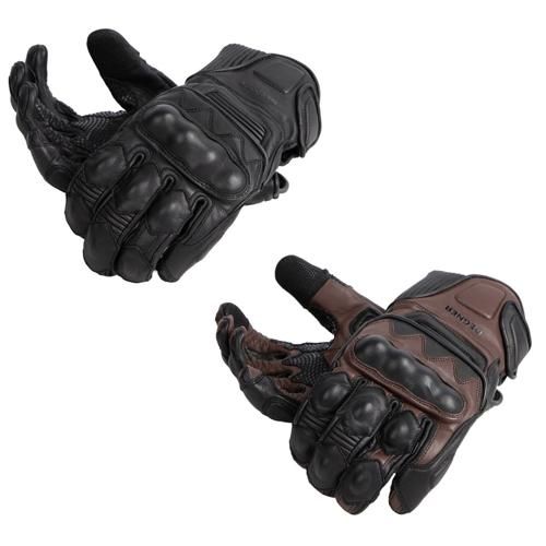 プロテクター付きレザーグローブ