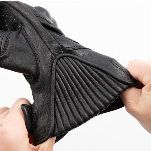 プロテクター付きレザーグローブ