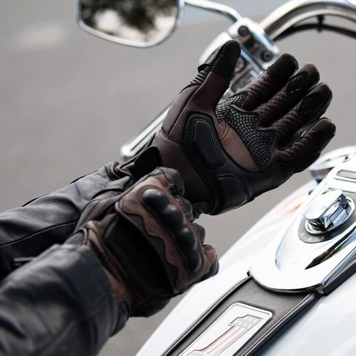 TG-94 プロテクター付きレザーグローブ