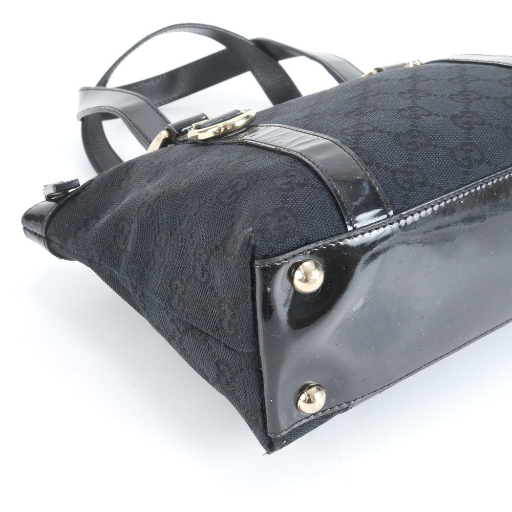 極美品 GUCCI ショルダーバッグ アビー GG キャンバス 肩掛 斜め A4